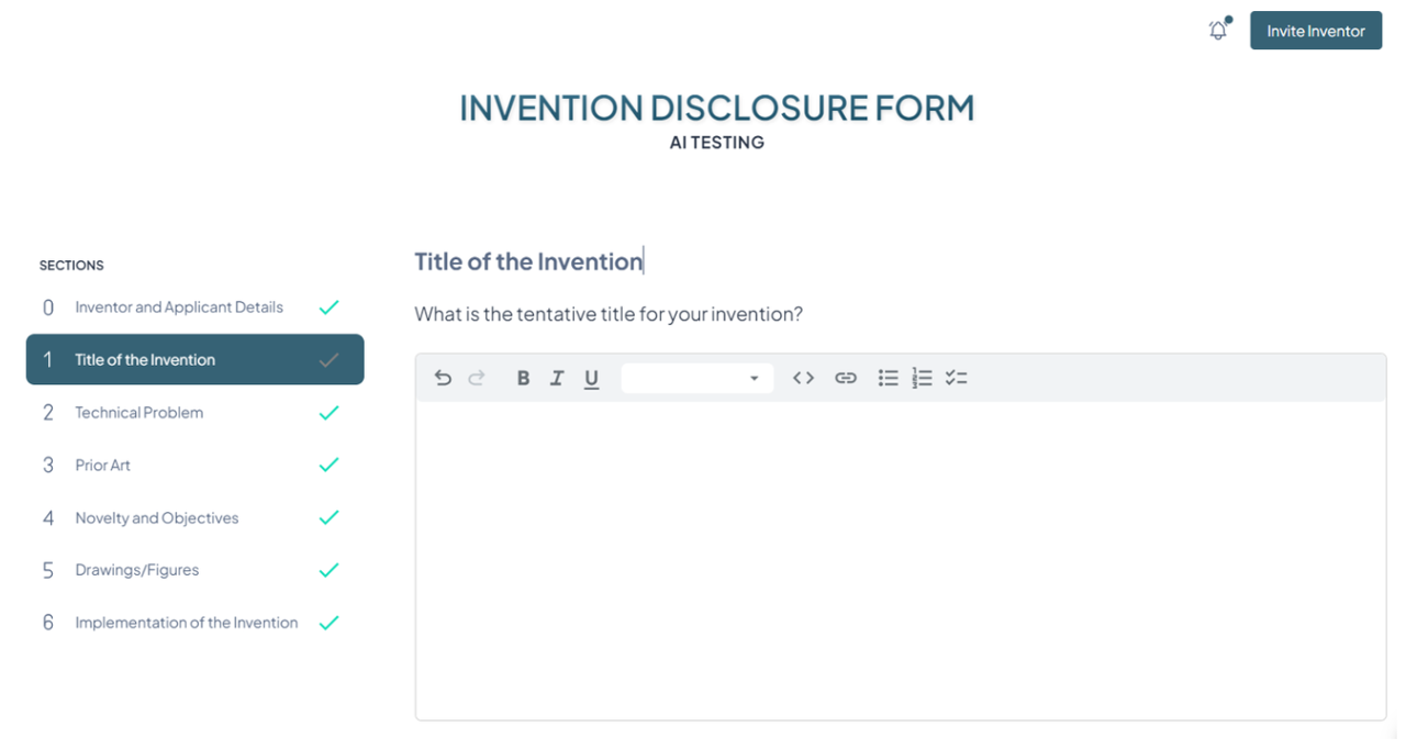 Collaboration between Inventor and Patent Agent